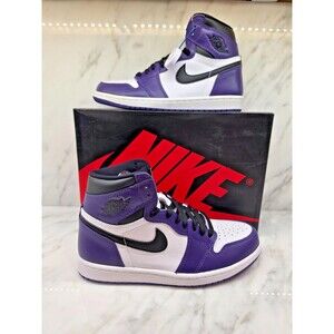 Air Jordan 1 Retro High OG Court Purple 2.0 Men’s 8 555088 500 NIB Authentic